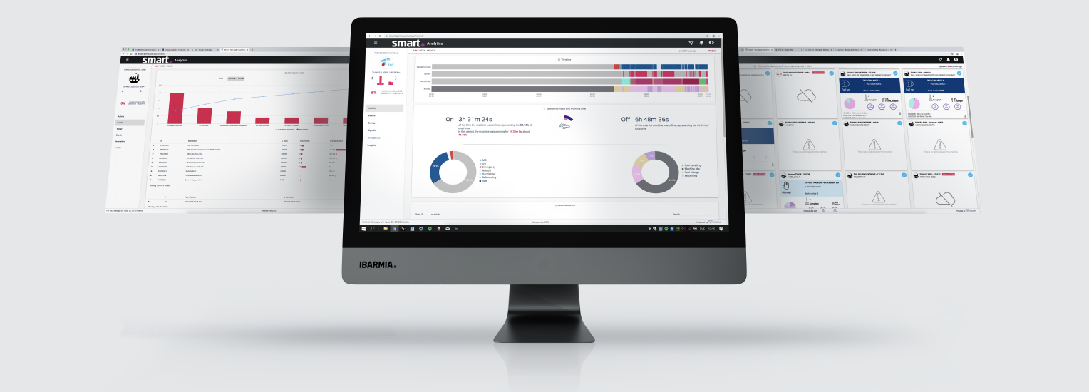 Smartpoint Interface Data monitoring on CNC machining centers IBARMIA | Ibarmia